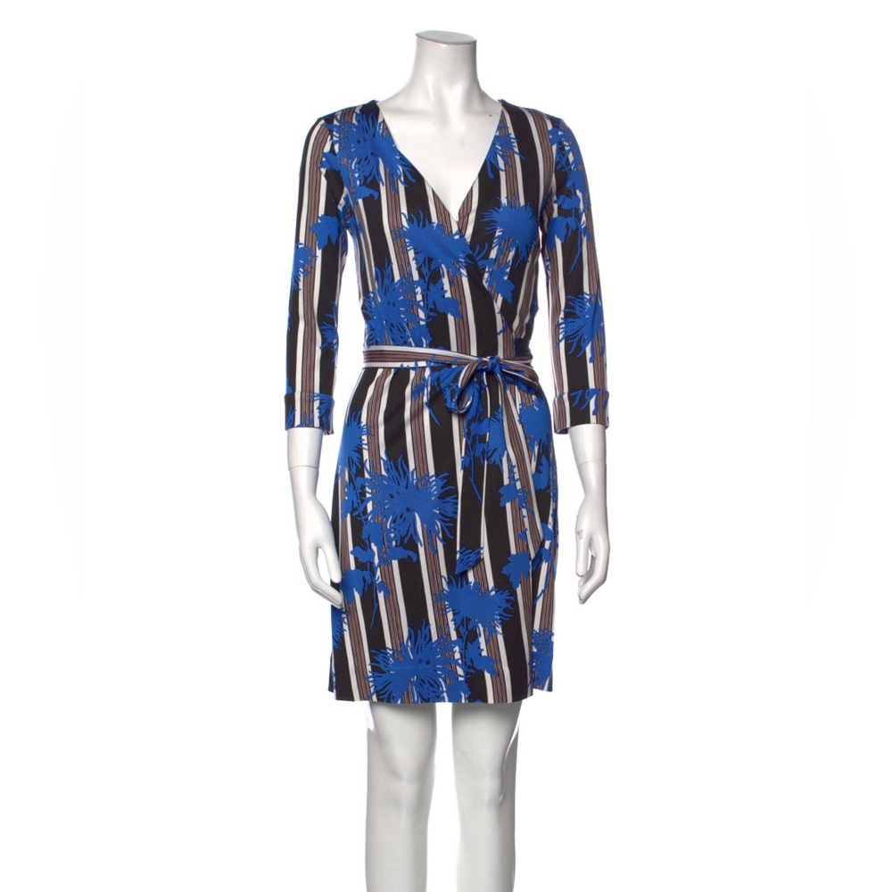 Diane Von Furstenburg Silk Wrap Dress